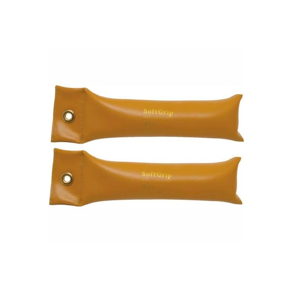 CanDo SoftGrip Hand Weight, 5 lb., Gold, 1 Pair